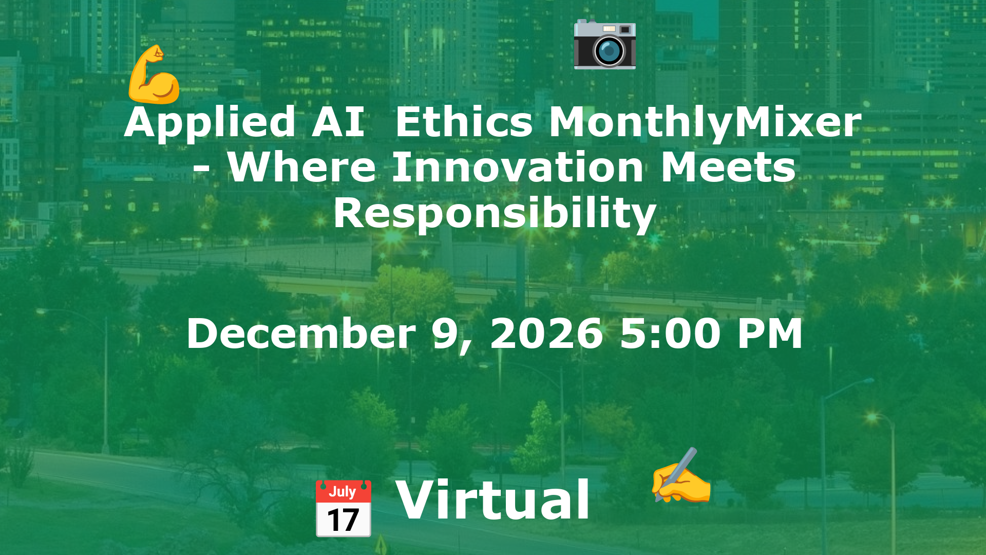 Applied AI  Ethics MonthlyMixer - Where Innovation Meets Responsibility event image